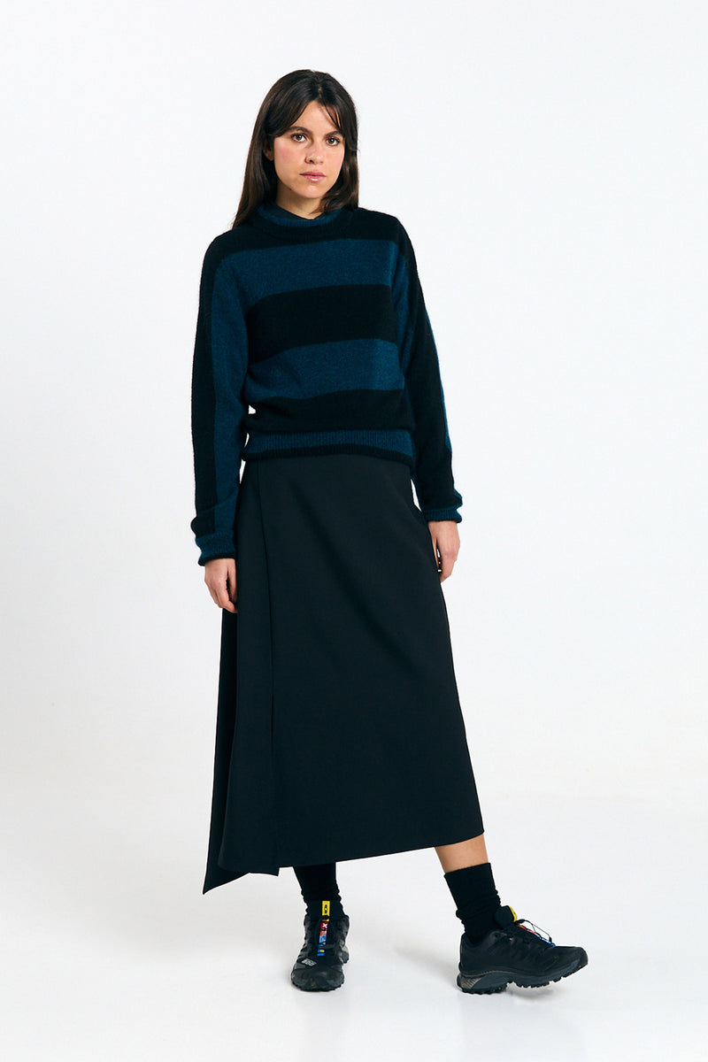 BABOL JUMPER STRIPES BLUE