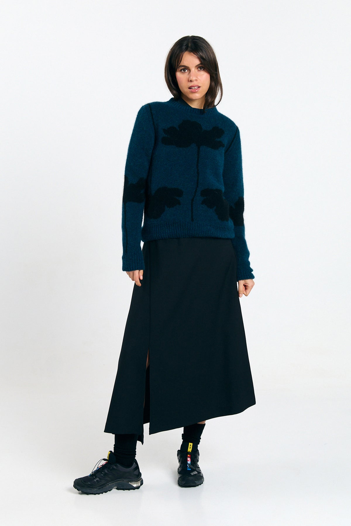 BABOL JUMPER BLOOM BLUE