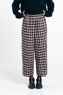 AVIS PANTS CHECK BLACK