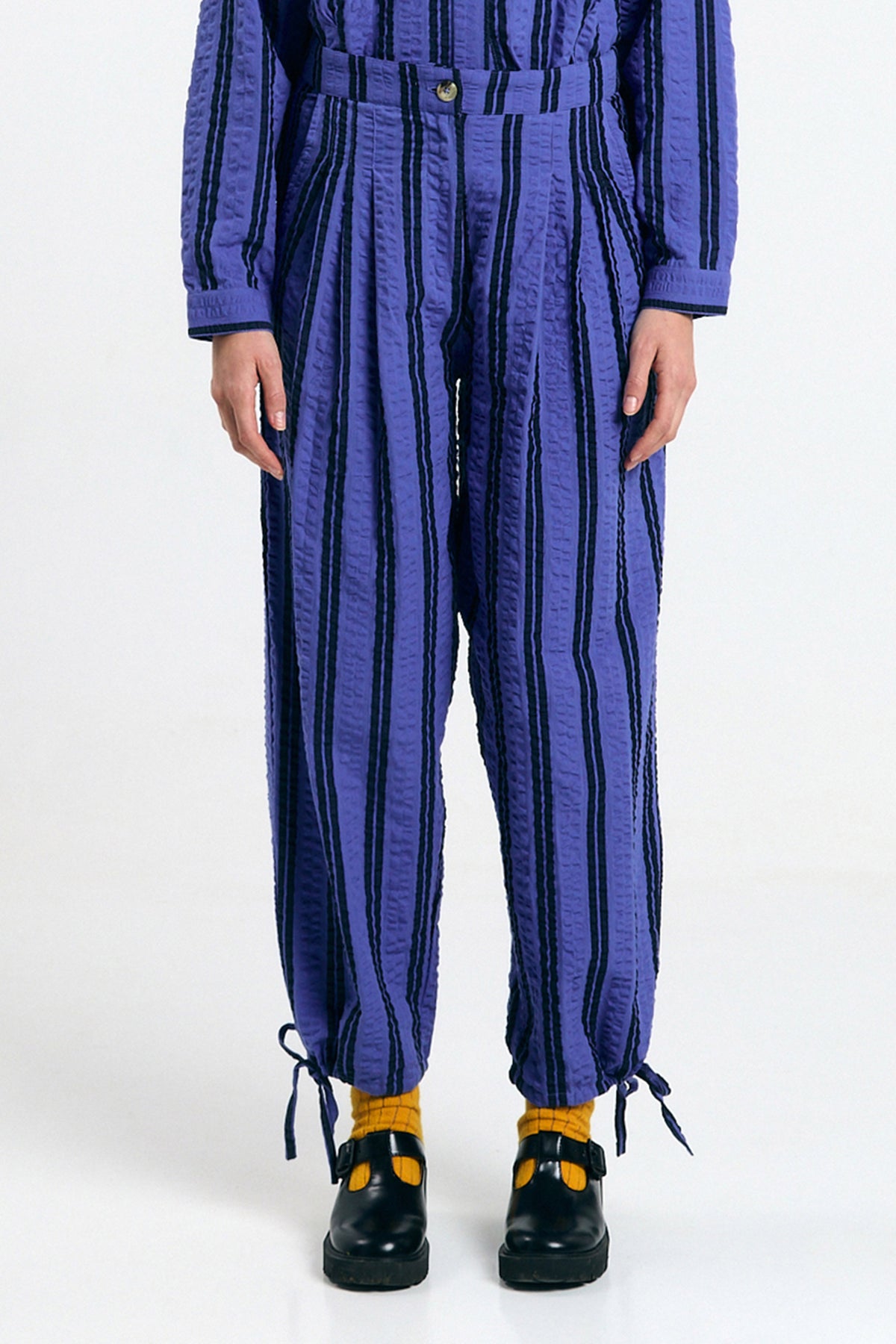 NAZARE PANTS STRIPES BLUE