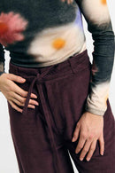 SILVES PANTS CORD BROWN