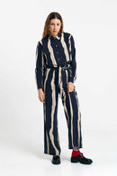 EO PANTS PRINT FLYSCH
