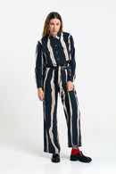 EO PANTS PRINT FLYSCH