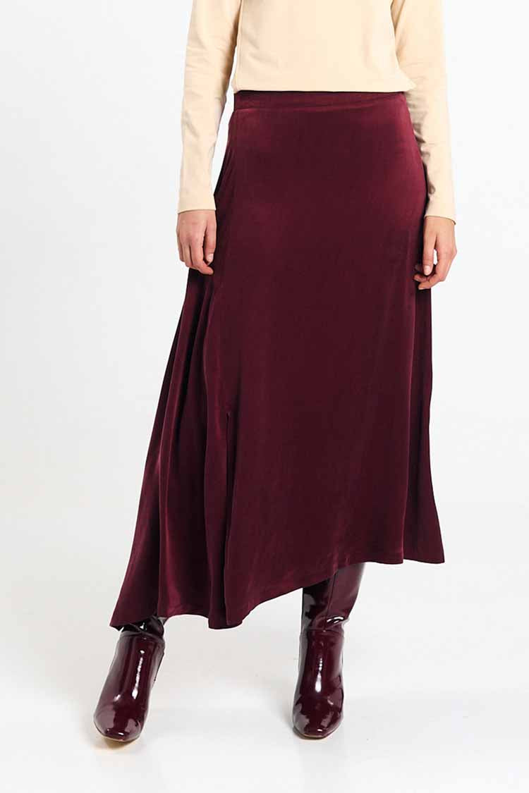 JOE SKIRT BURGUNDY