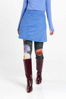 FARO SKIRT CORD MID BLUE