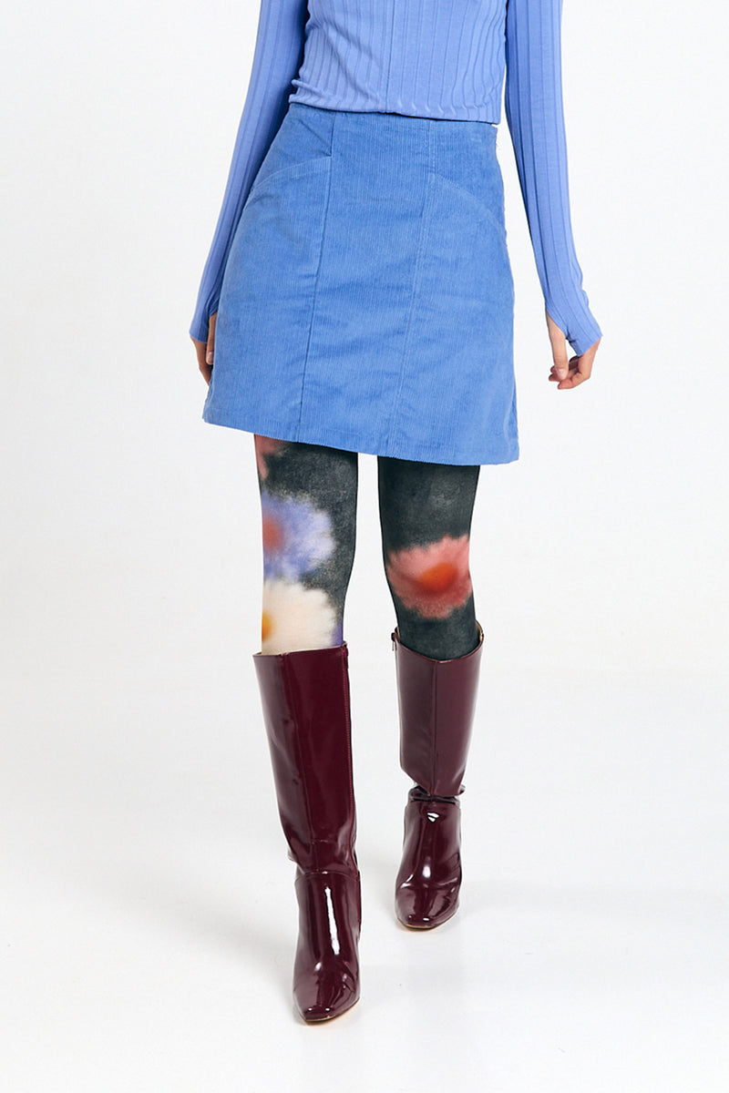 FARO SKIRT CORD MID BLUE