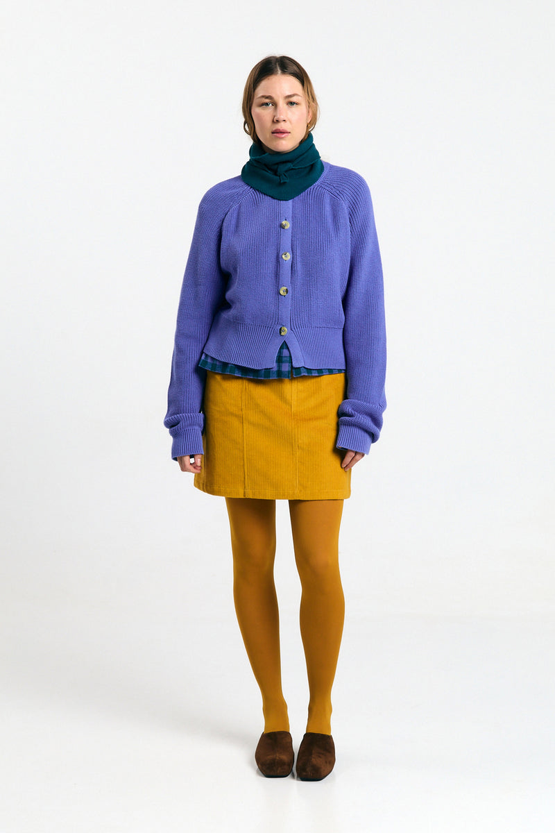 FARO SKIRT CORD MUSTARD