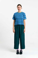 ISQUIA TOP STRIPES GREEN