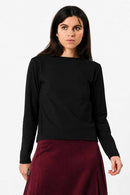MAIA TOP BLACK