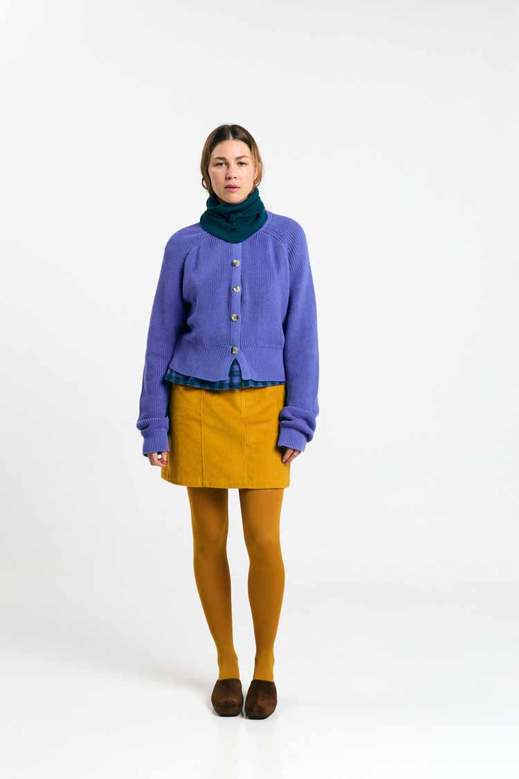 ALMA SCARF DEEP GREEN