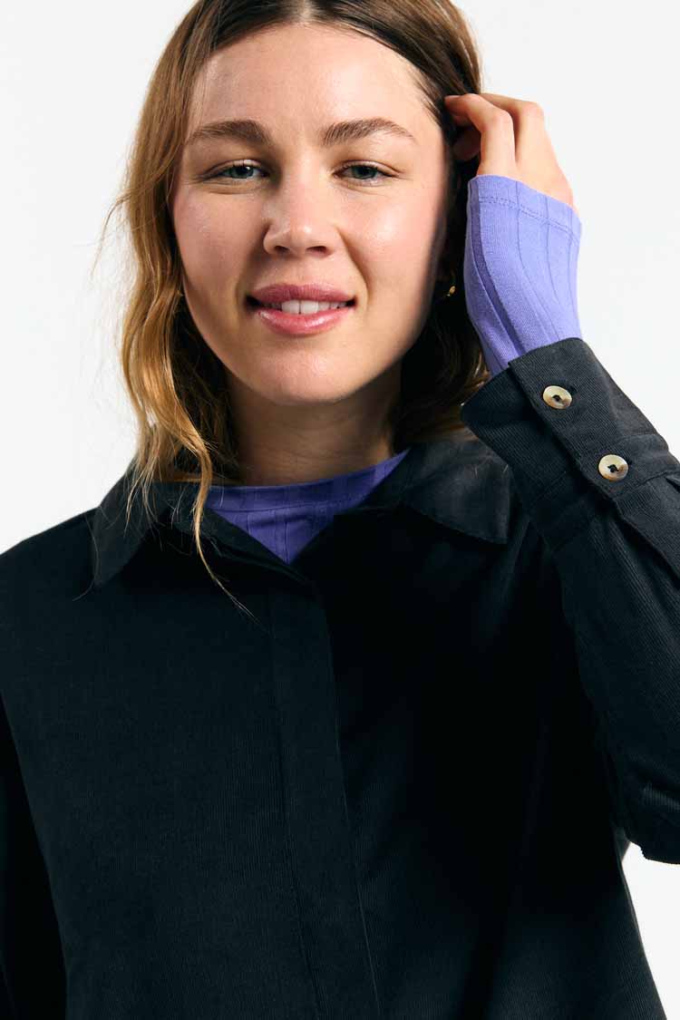 VILA SHIRT BLACK