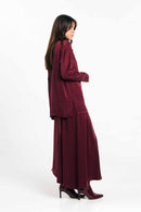 LOUSA SHIRT BURGUNDY