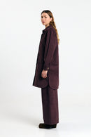 SEIA OVERSHIRT CORD BROWN