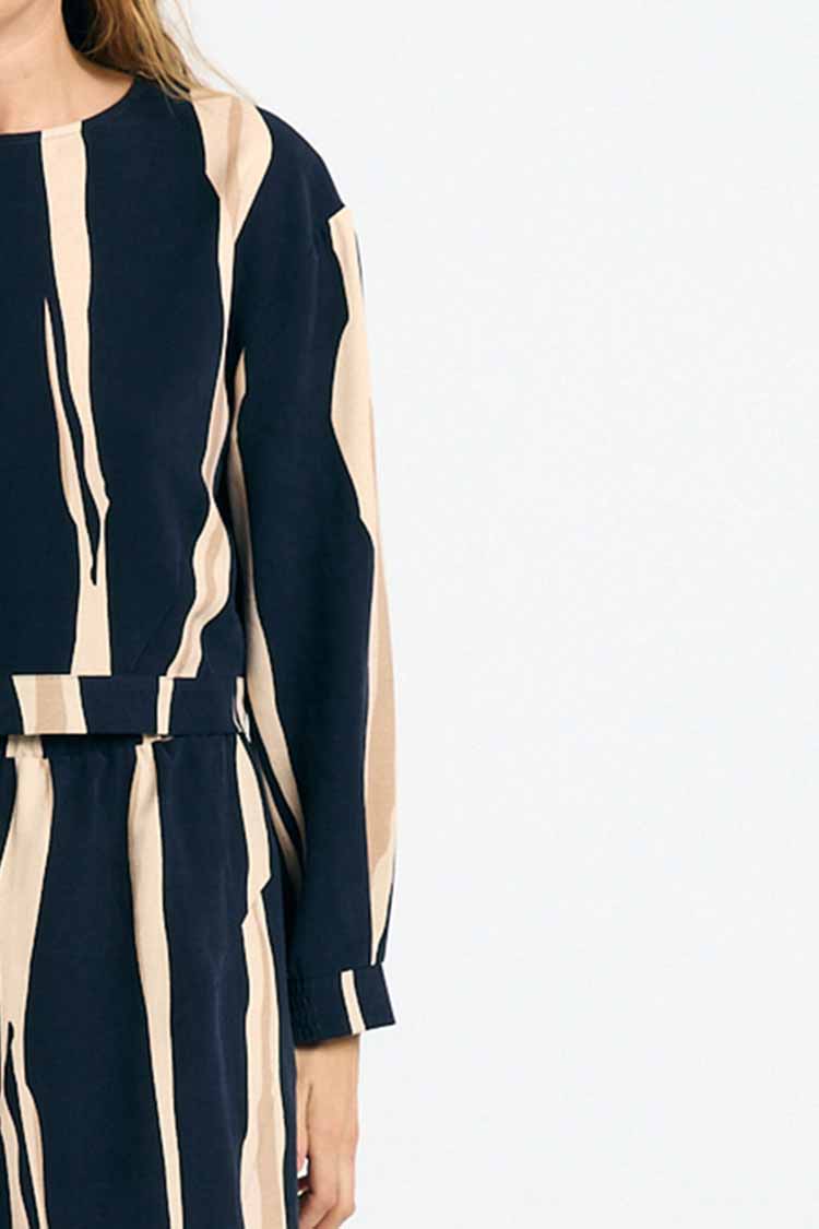 SINTRA BLOUSE PRINT FLYSCH