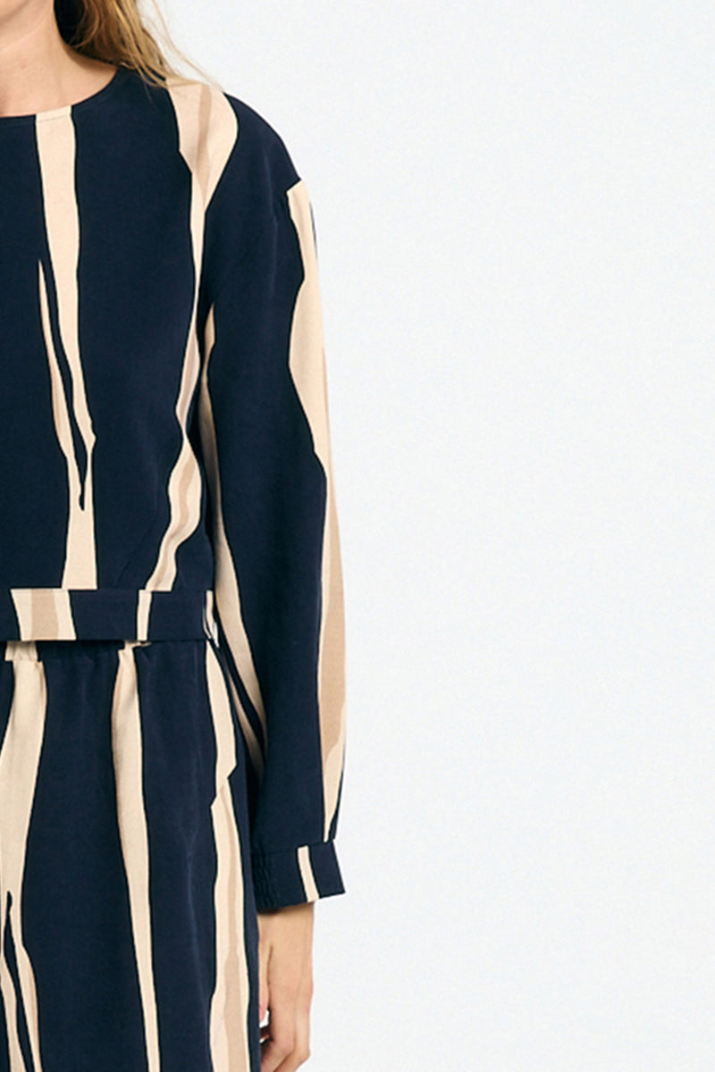 SINTRA BLOUSE PRINT FLYSCH