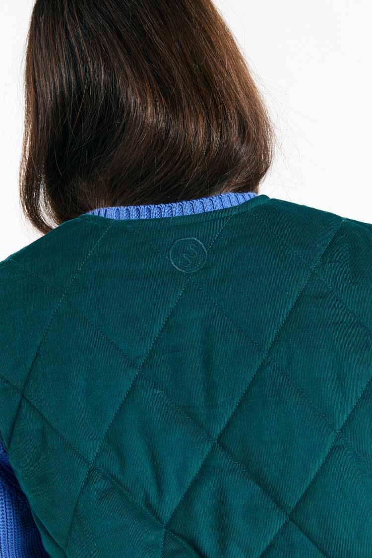 MEDA VEST DEEP GREEN