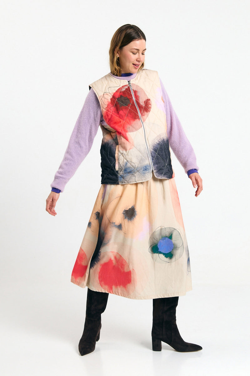 MEDA VEST PRINT GARDEN