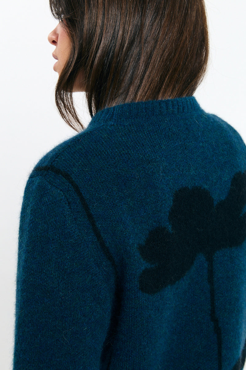 BABOL JUMPER BLOOM BLUE