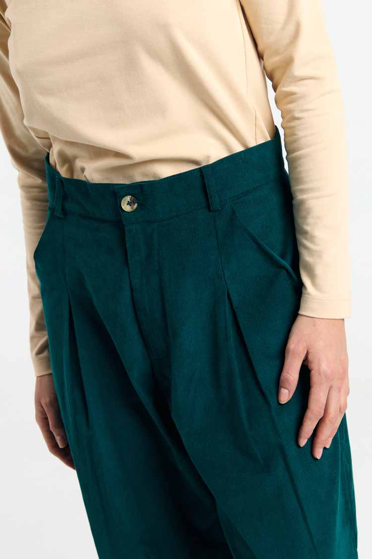 NINE PANTS DEEP GREEN