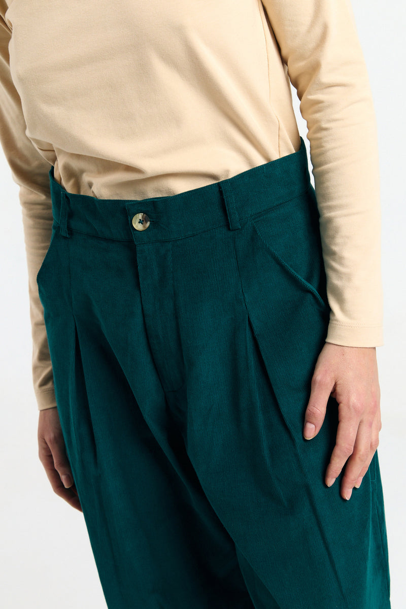 NINE PANTS DEEP GREEN