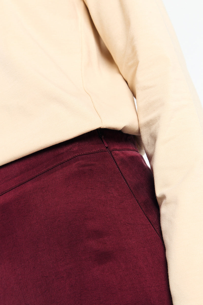 JOE SKIRT BURGUNDY