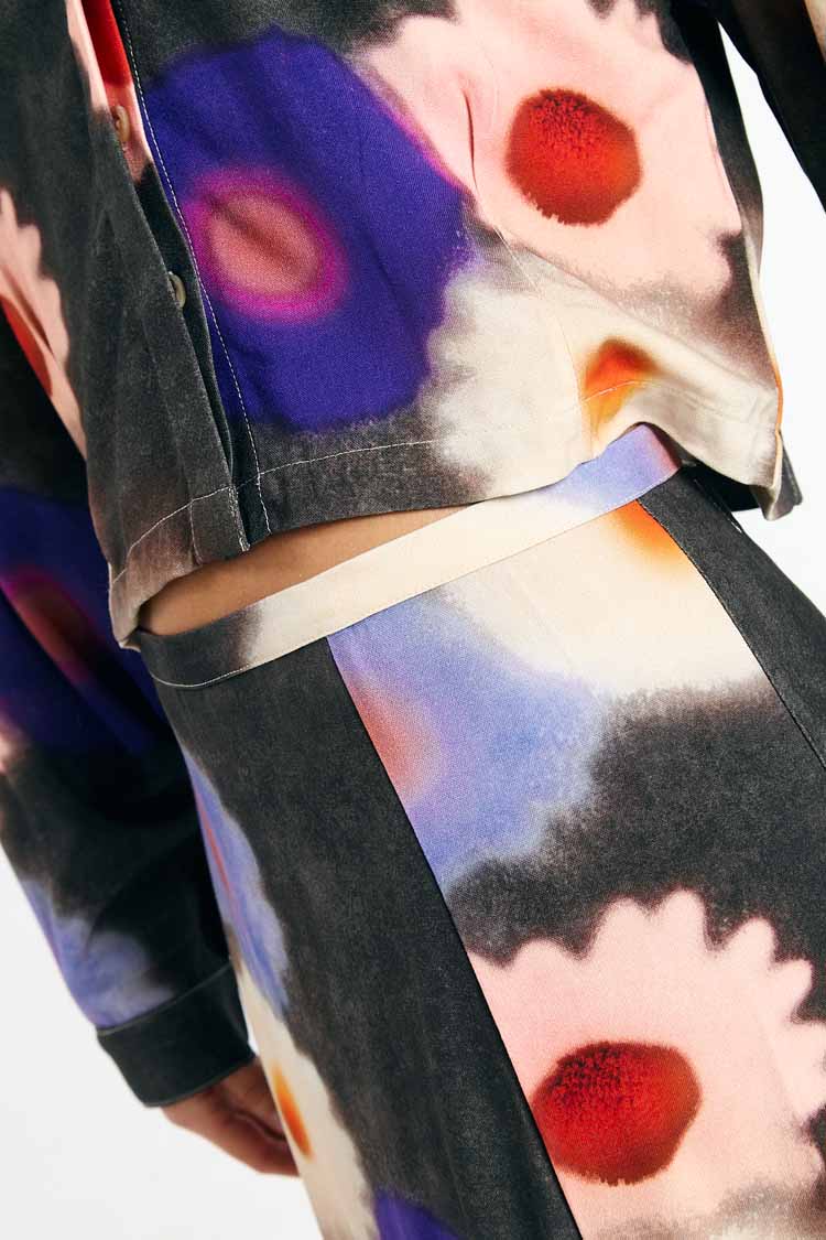 BORNEO SKIRT PRINT BLOSSOM