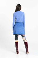 FARO SKIRT CORD MID BLUE