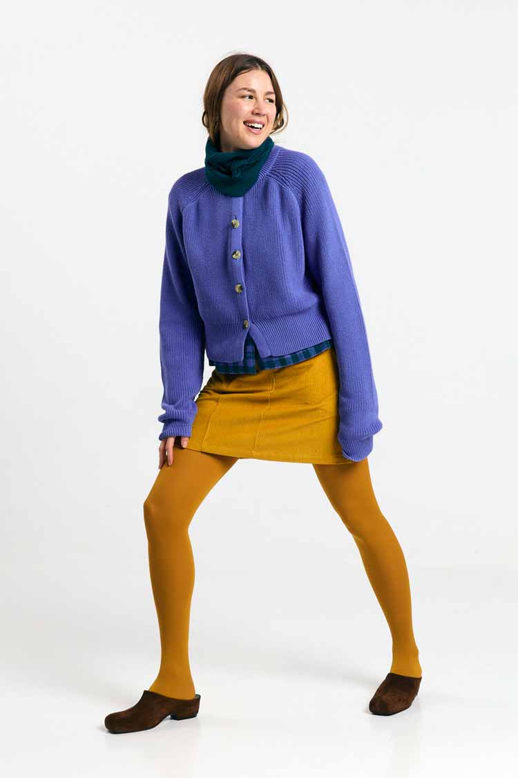 FARO SKIRT CORD MUSTARD