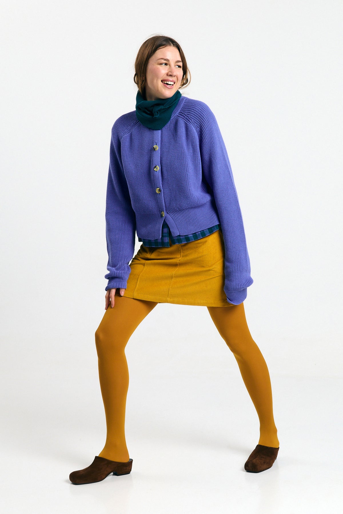 FARO SKIRT CORD MUSTARD