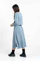 FERRO SKIRT BLUE GRAY