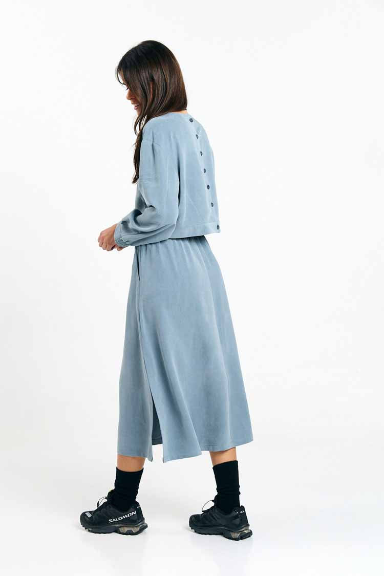 FERRO SKIRT BLUE GRAY