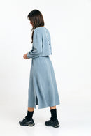 FERRO SKIRT BLUE GRAY