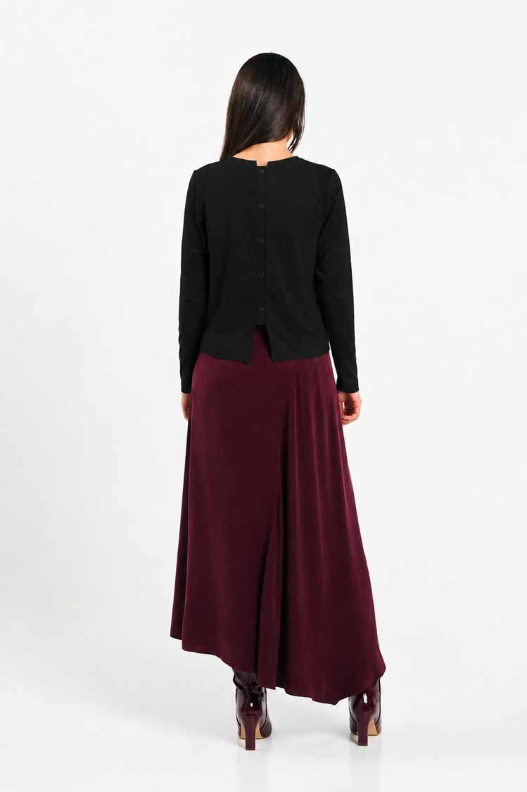MAIA TOP BLACK