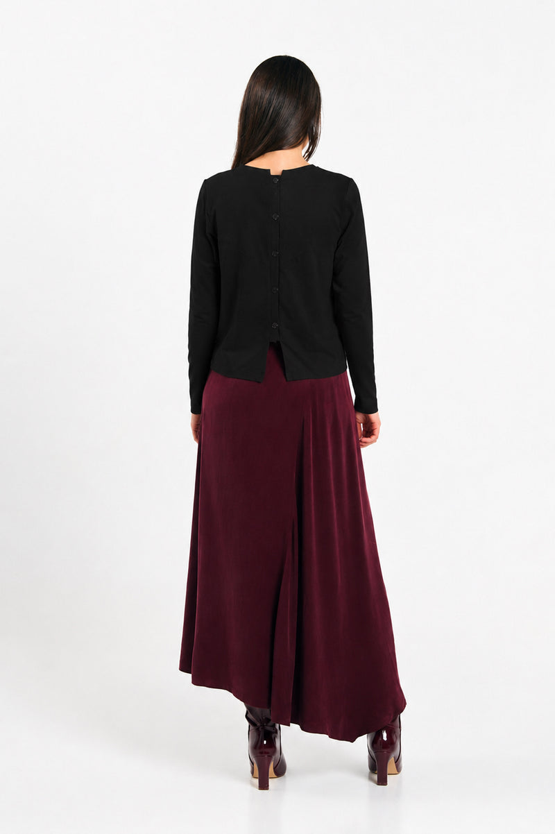 MAIA TOP BLACK