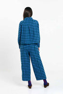 VILA SHIRT CHECK BLUE