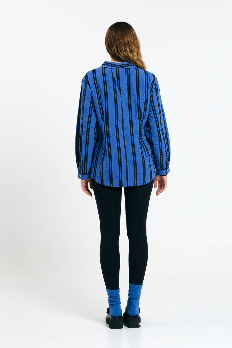 TUI SHIRT STRIPES BLUE