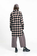 SEIA OVERSHIRT CHECK BLACK