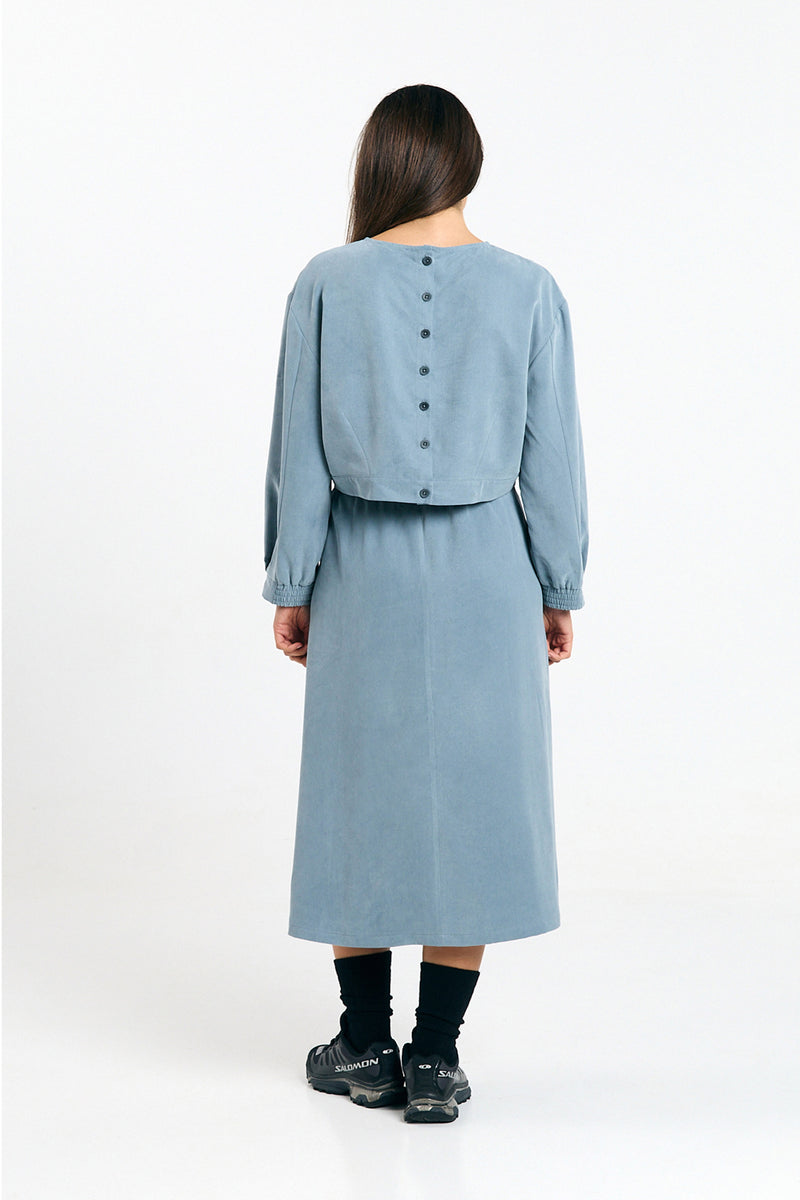 SINTRA BLOUSE BLUE GRAY