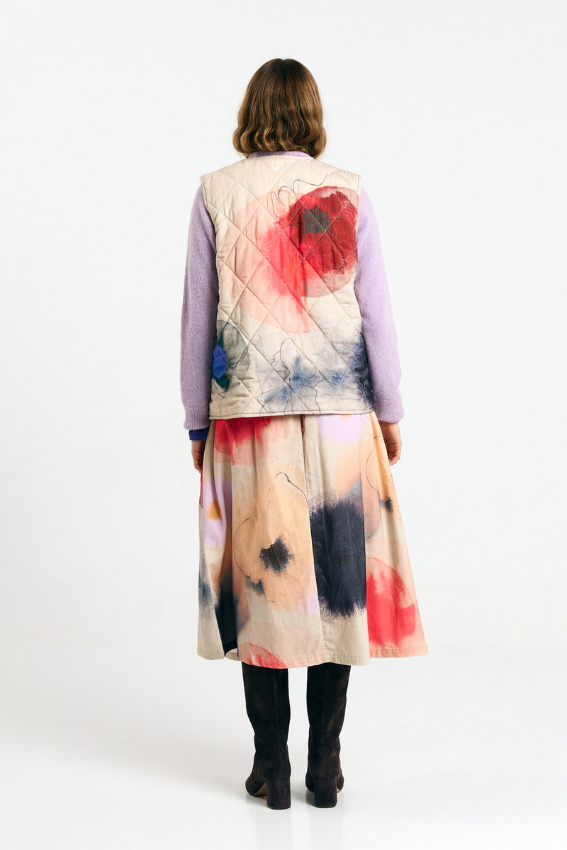 MEDA VEST PRINT GARDEN