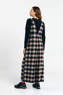 MIRA JUMPSUIT CHECK BLACK