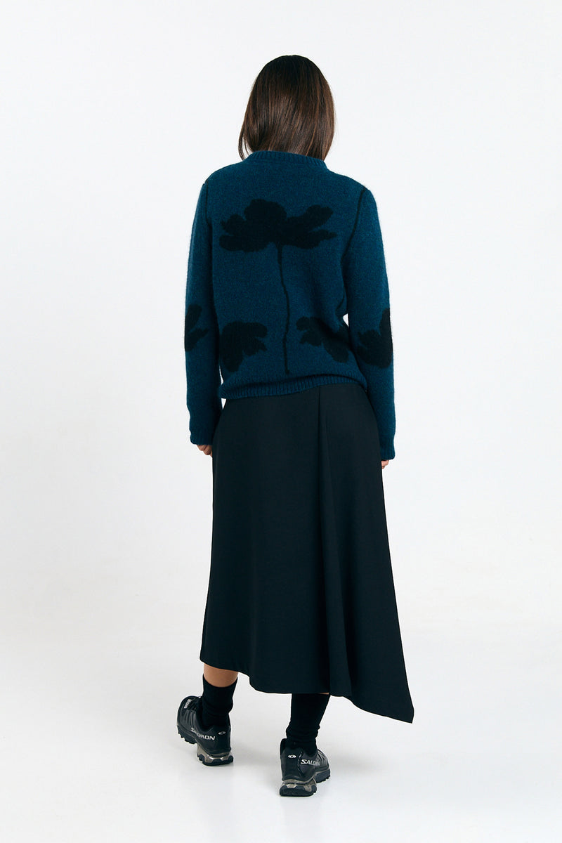 BABOL JUMPER BLOOM BLUE