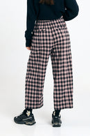 AVIS PANTS CHECK BLACK