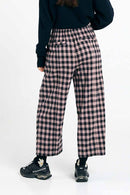 AVIS PANTS CHECK BLACK