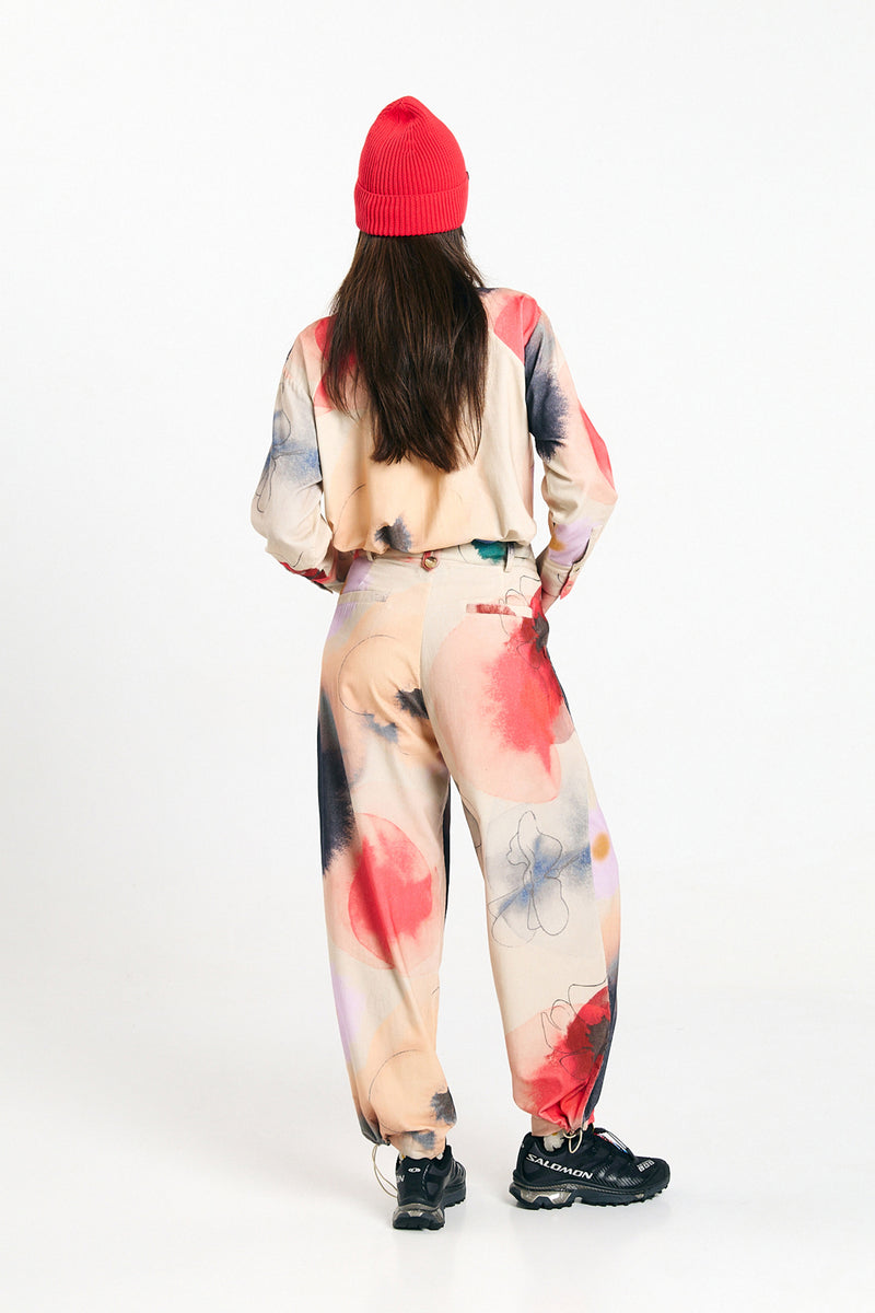 NINE PANTS PRINT GARDEN