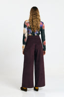 SILVES PANTS CORD BROWN