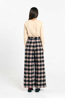 SILVES PANTS CHECK BLACK