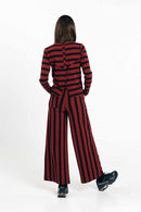 PALAU PANTS STRIPES BRICK