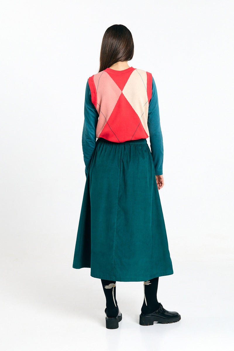 DAX SKIRT DEEP GREEN