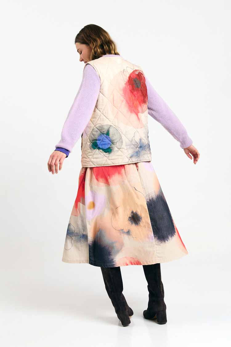 DAX SKIRT PRINT GARDEN