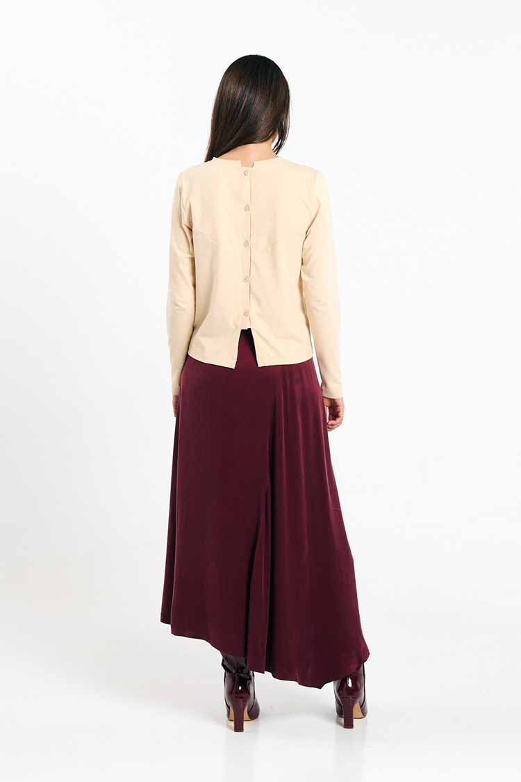 JOE SKIRT BURGUNDY